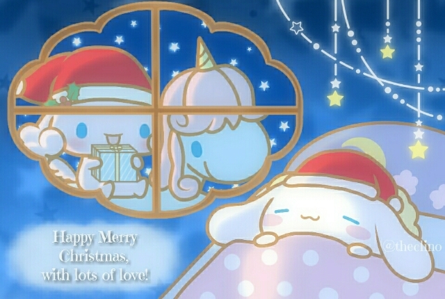 Cinnamoroll Life シナモロールライフ シナモロールブログメリークリスマスということでシナモンがサンタさんにもらったプレゼント3連発 Cinnamoroll Life